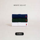 Combo 3 Polos Ralph Lauren 100% Algodão | Últimos Kits