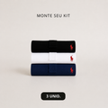 Combo 3 Polos Ralph Lauren 100% Algodão | Últimos Kits