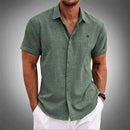 Kit 3 Camisas Manga Curta Tommy em Linho | Lote Promocional Limitado